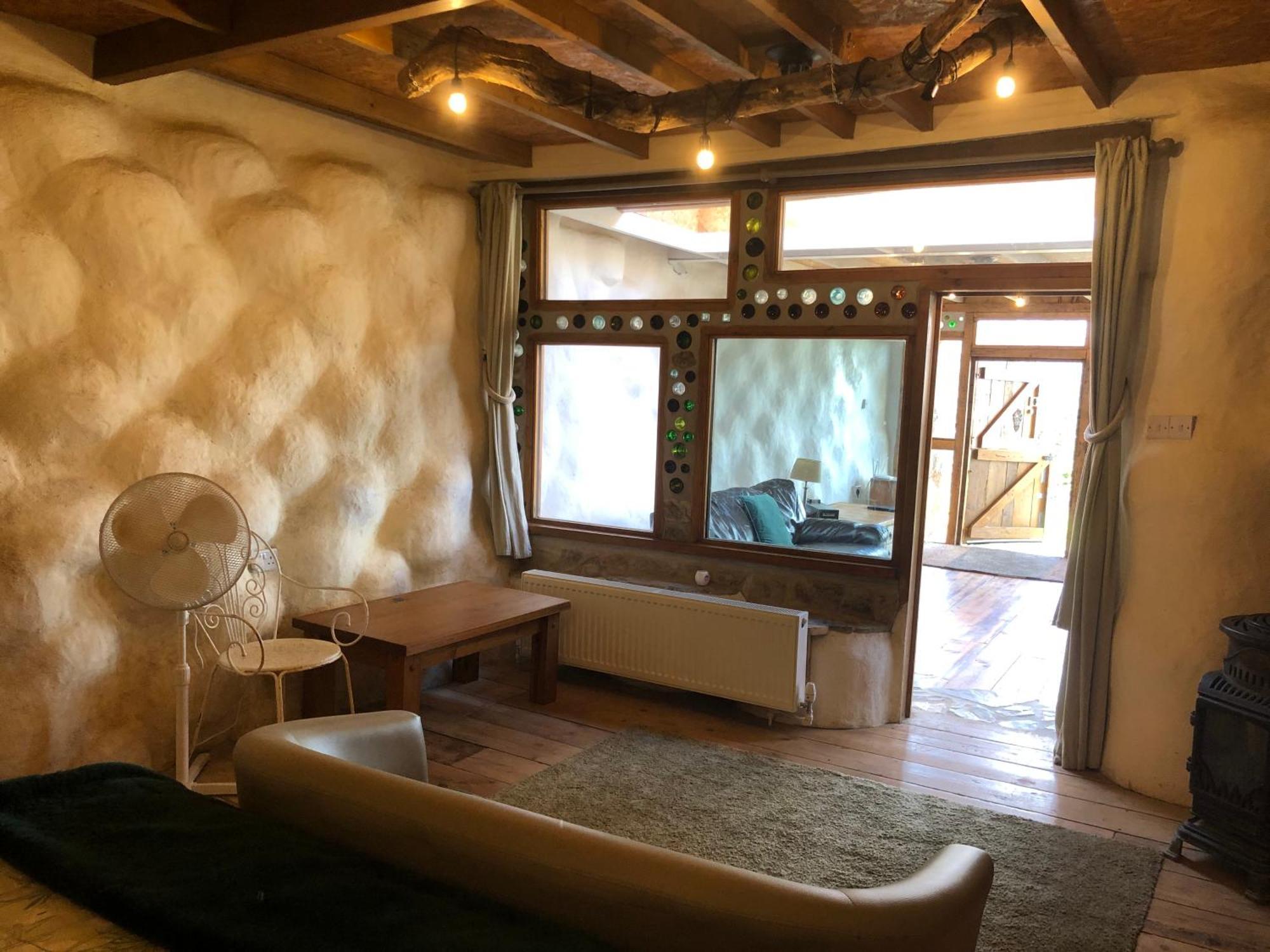 Rabbits 1Or 2 Bedroom Hobbit Style Hillset Earthen Dartmoor Eco Home South Brent ภายนอก รูปภาพ