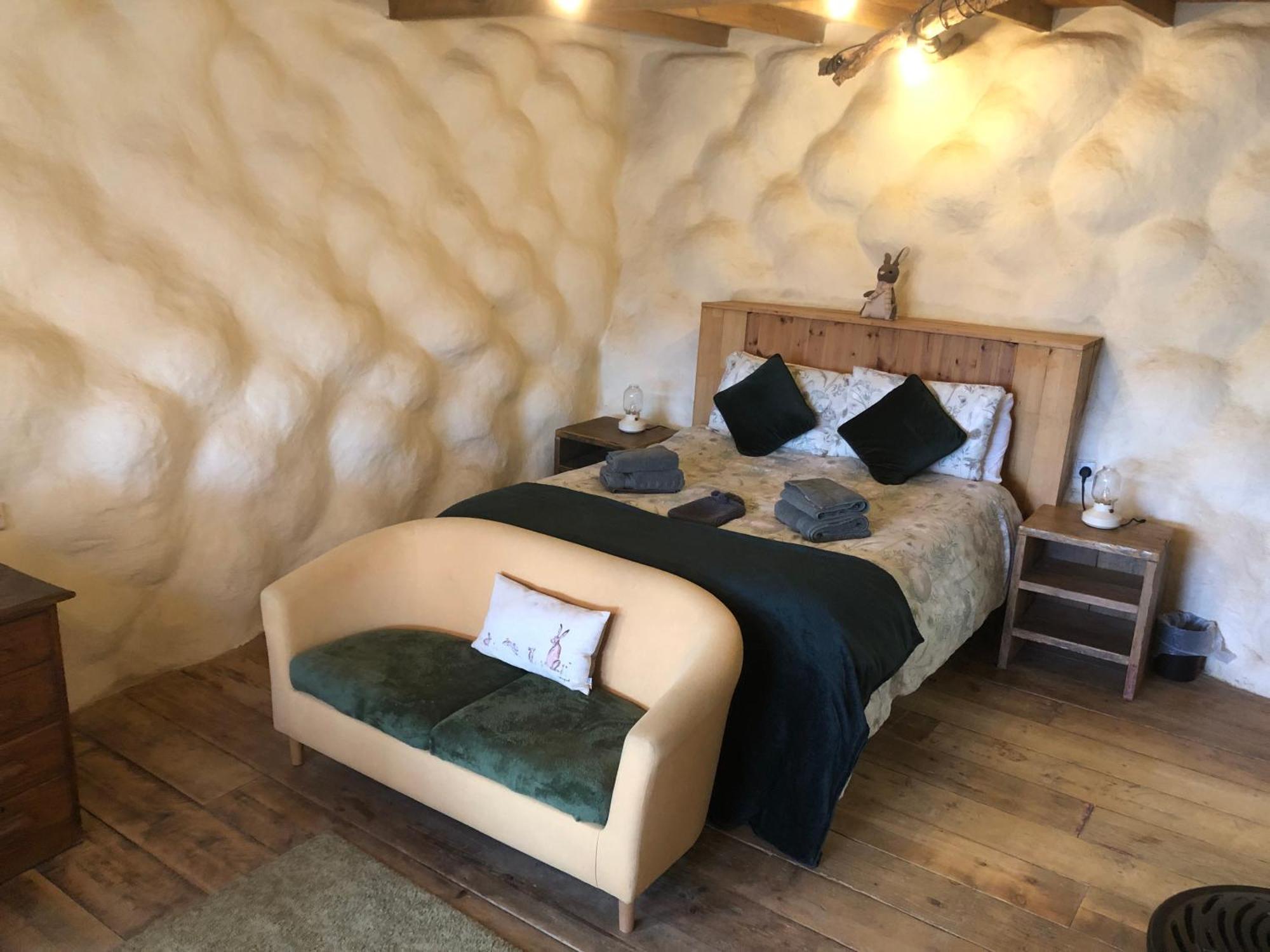 Rabbits 1Or 2 Bedroom Hobbit Style Hillset Earthen Dartmoor Eco Home South Brent ภายนอก รูปภาพ