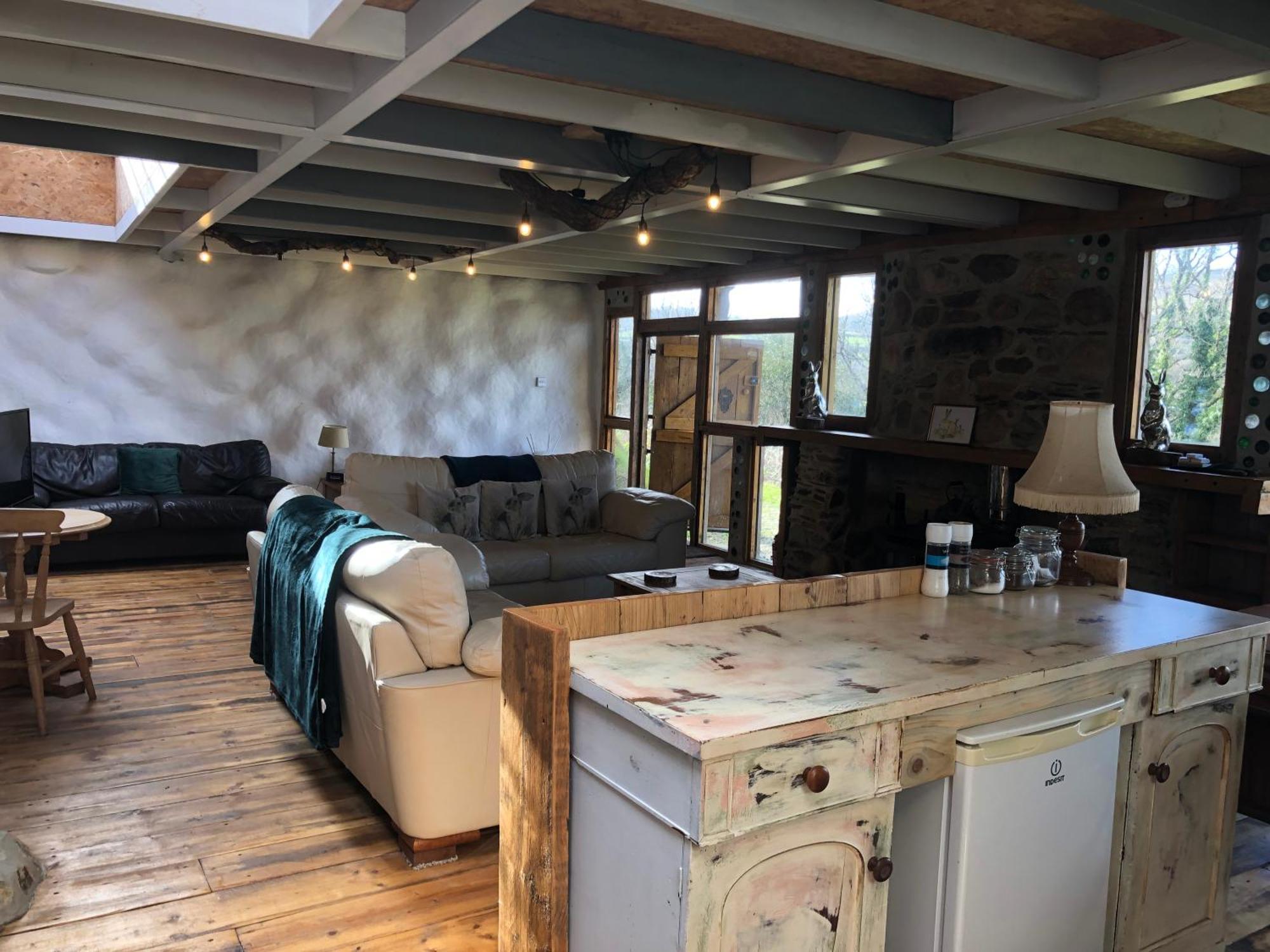 Rabbits 1Or 2 Bedroom Hobbit Style Hillset Earthen Dartmoor Eco Home South Brent ภายนอก รูปภาพ