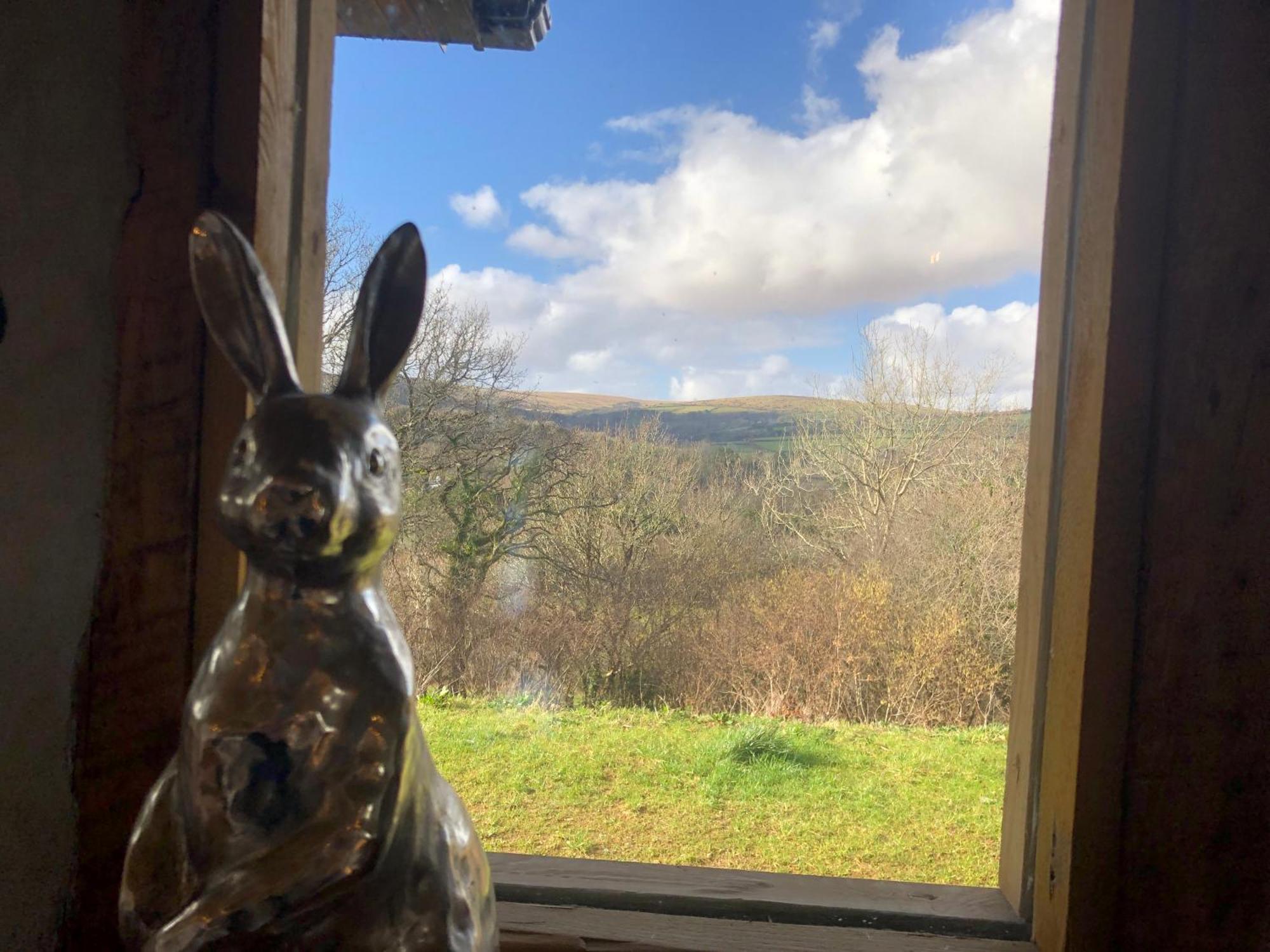 Rabbits 1Or 2 Bedroom Hobbit Style Hillset Earthen Dartmoor Eco Home South Brent ภายนอก รูปภาพ